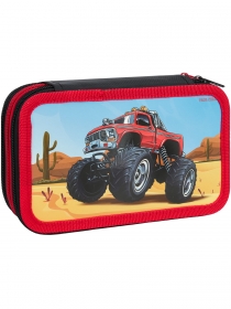 Пенал 3-секц, большой ДЖИП В ПУСТЫНЕ (ПН-1946) (190х115) ламин. картон