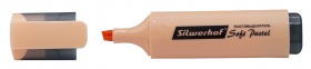 Текстовыделитель Silwerhof Soft Pastel 108133-28 скошенный 1-5мм персиковый 1218358