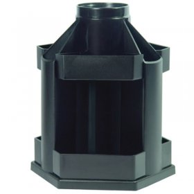 Настольная подставка Стамм "Maxi Desk", вращающаяся, черный ОР200