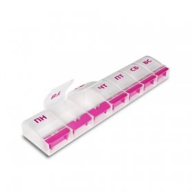 ТАБЛЕТНИЦА/Контейнер-органайзер для лекарств и витаминов "7 дней/1 прием MAXI", DASWERK, 631024